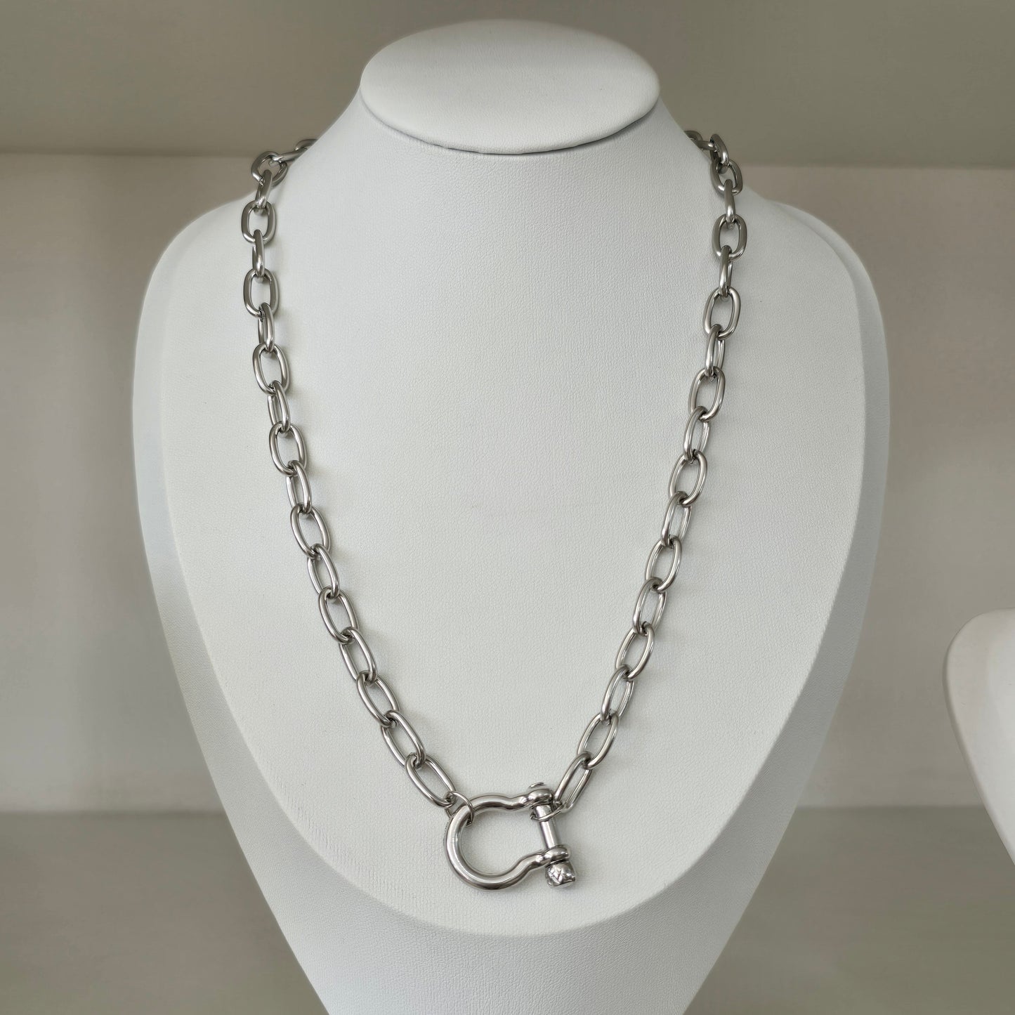 Cadena Salva chunky silver