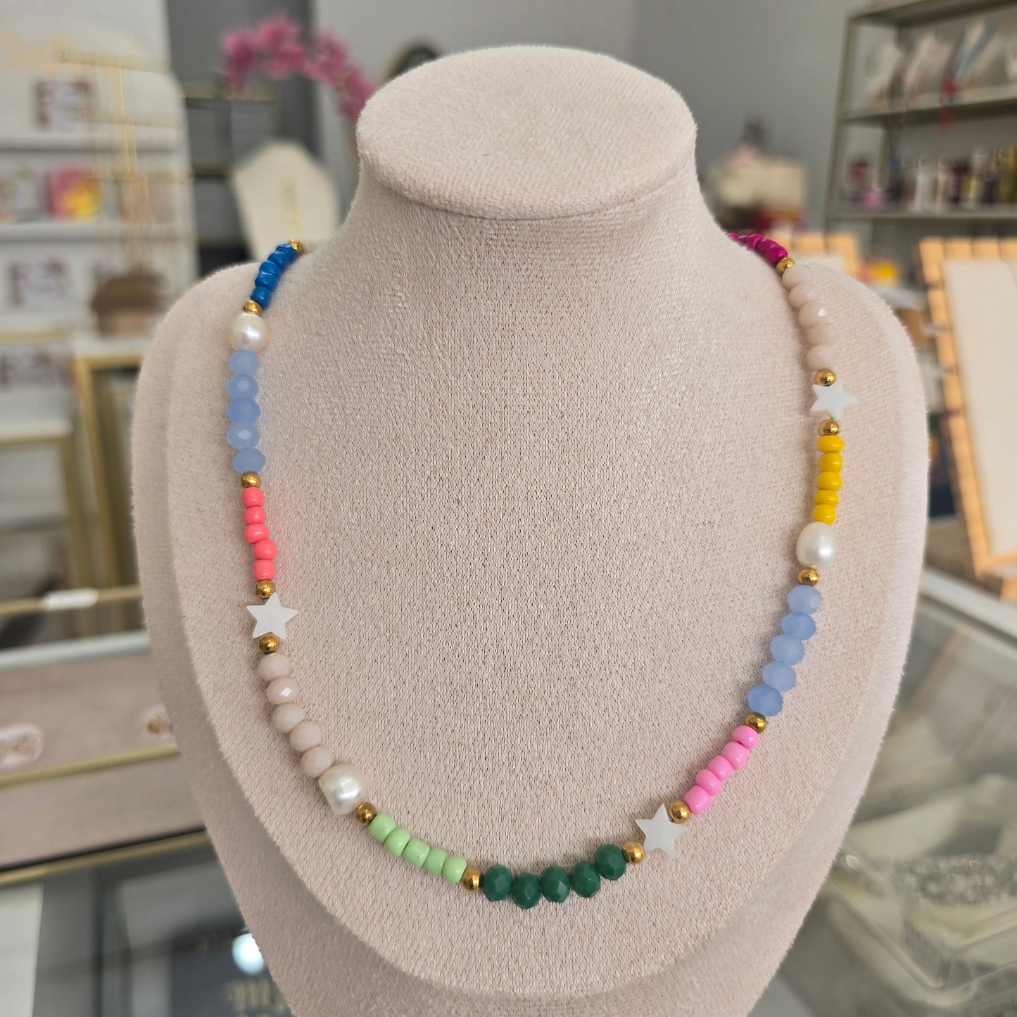 Collar estrellas