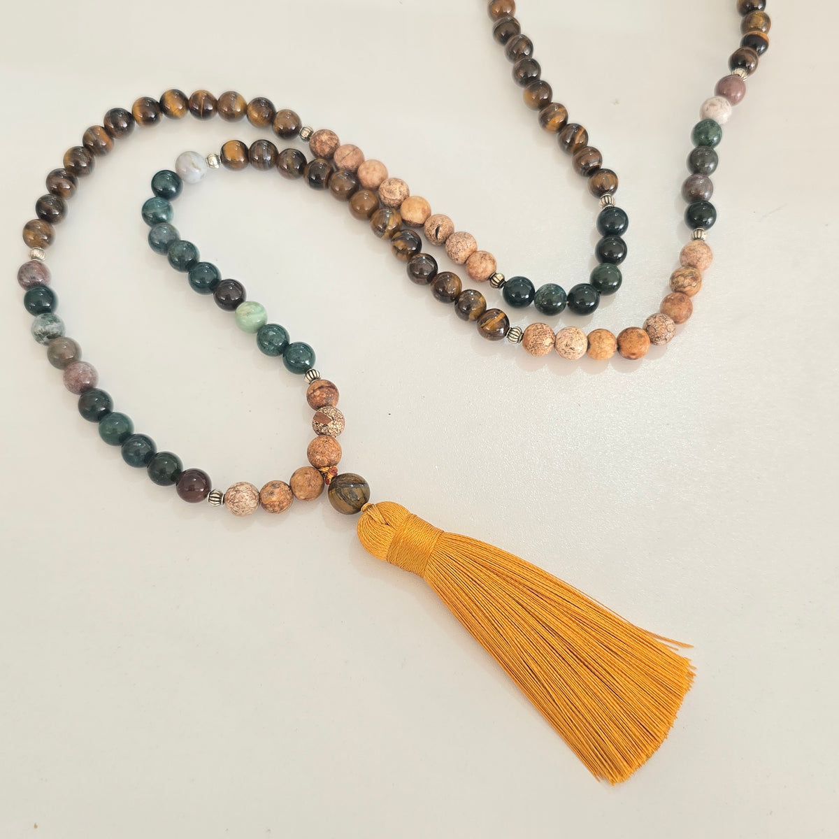 Collar mala mostaza