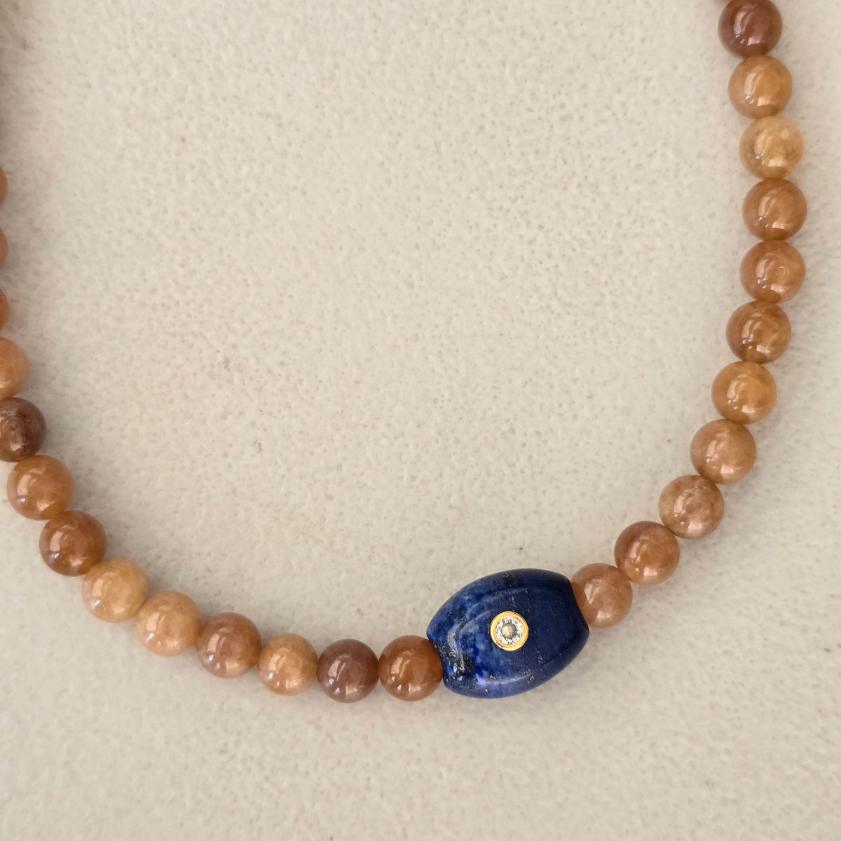 Collar capri separador lapislazuli