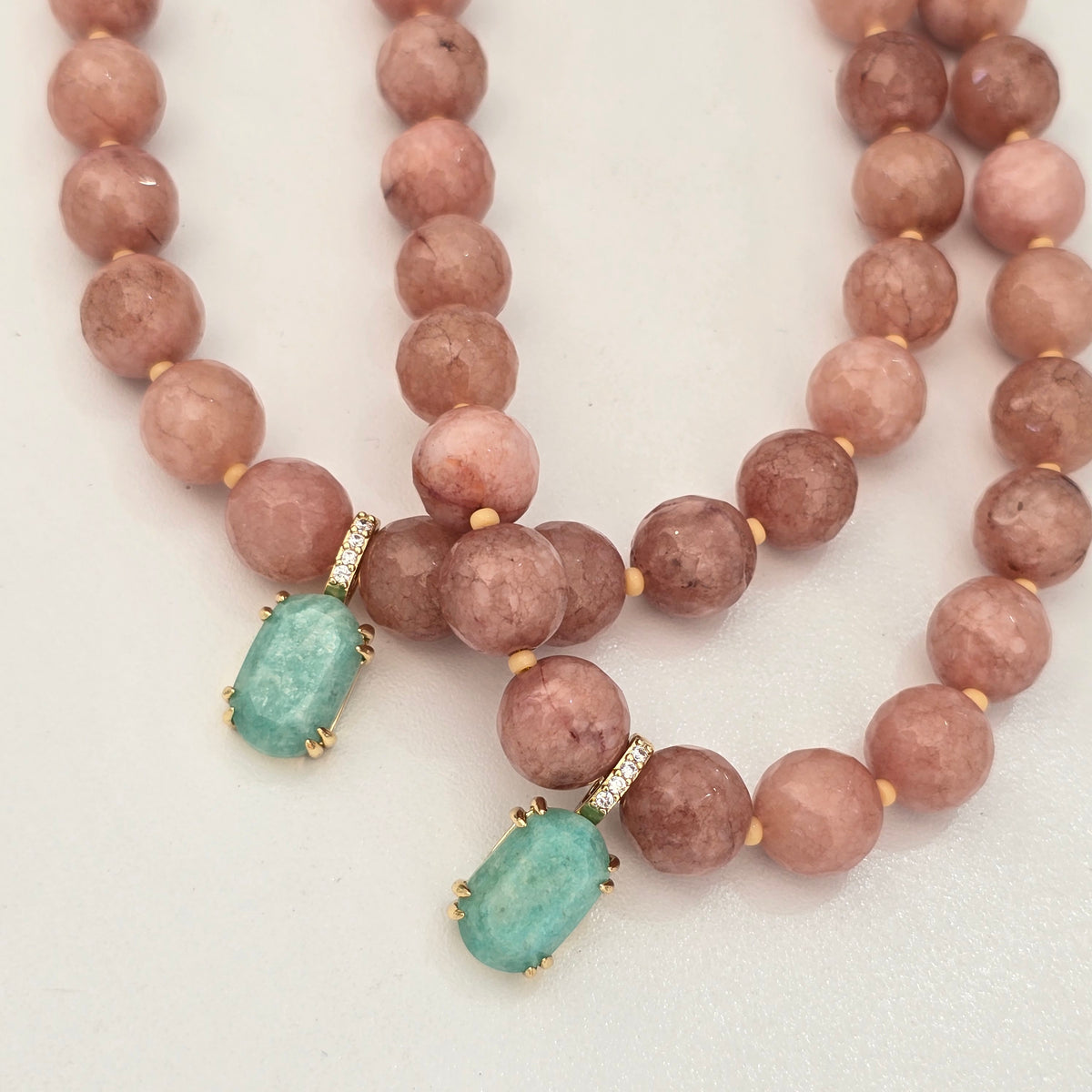 Collar melon con menta
