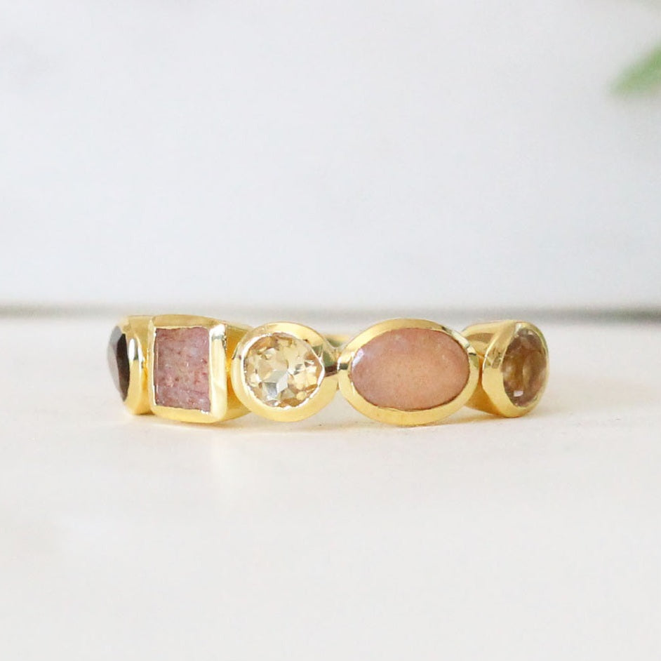 Anillo ojo de tigre
