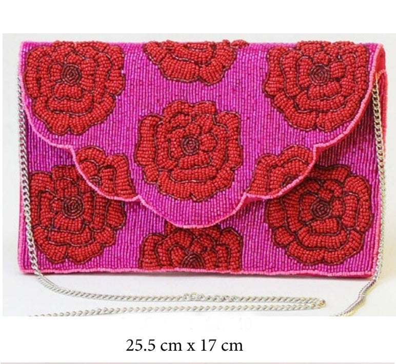 BOLSO CHAQUIRAS FLORES FIUCHAS