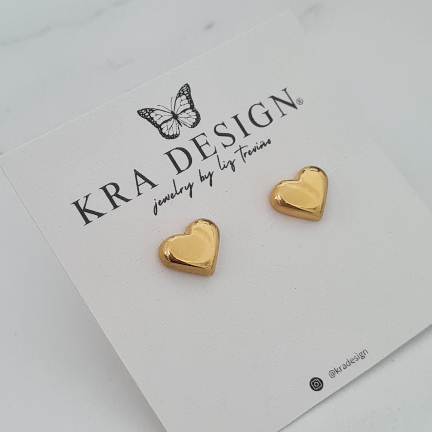 MINI HEART STUDS