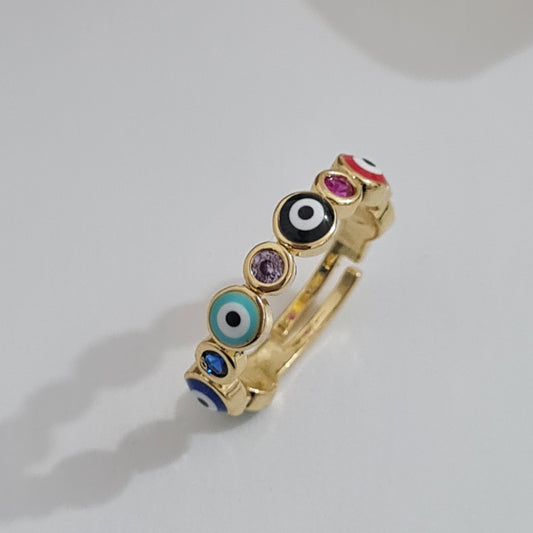 Multi ojitos ring