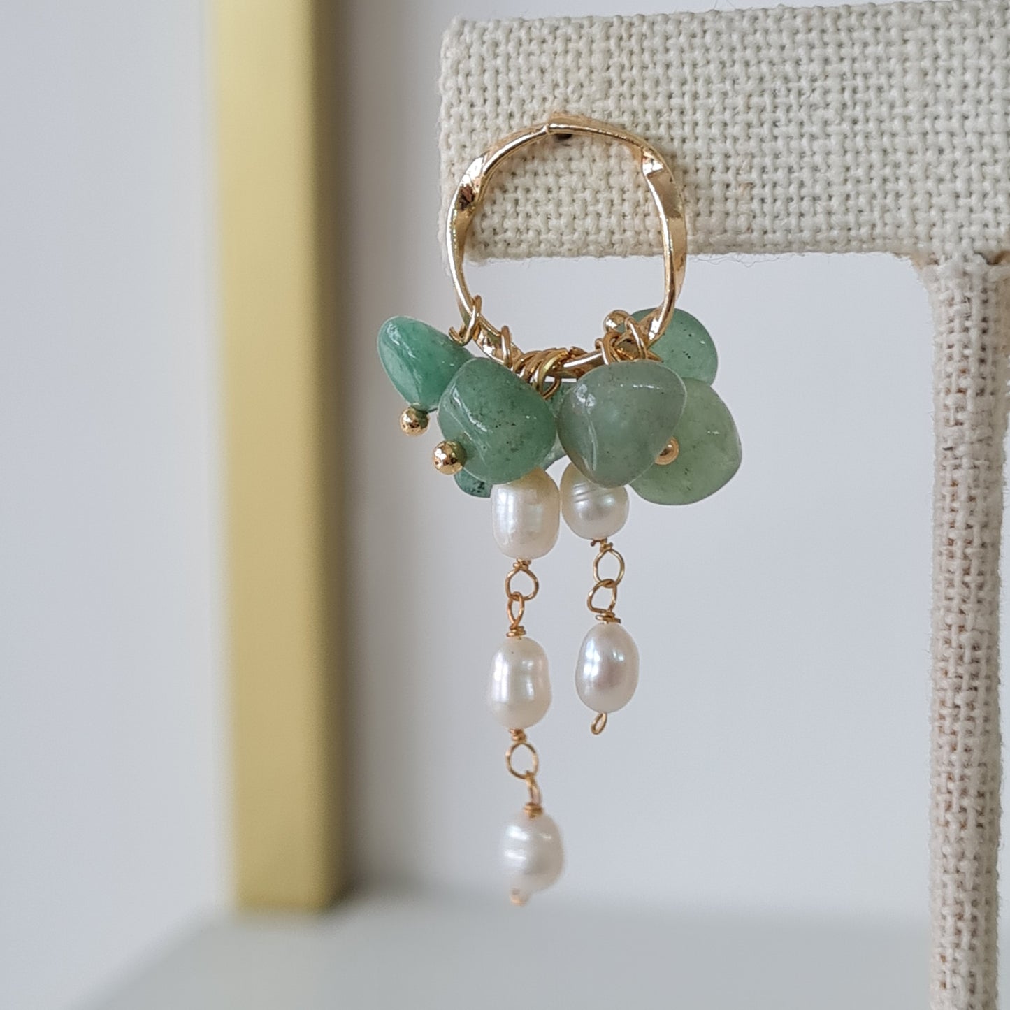 JADE & PEARLS EARRINGS