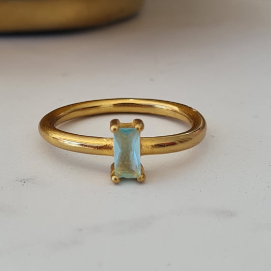 ANILLO DE ZIRCONIA MENTA