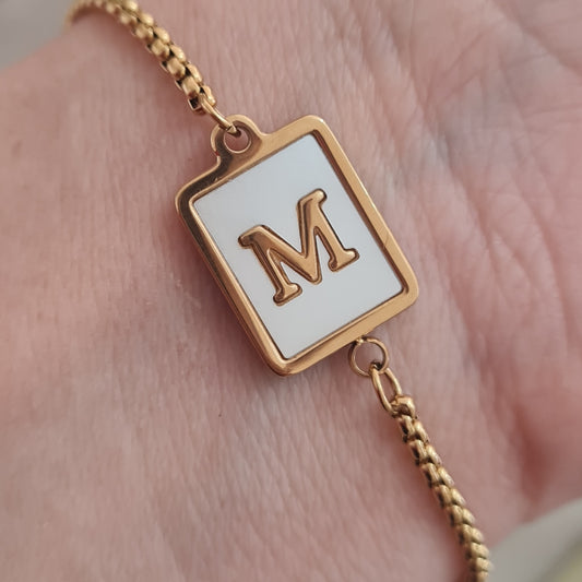 INITIAL M BRACELET