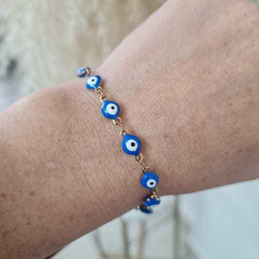 BLUE EVIL EYE BRACELET