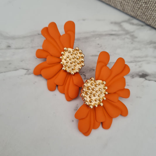 Gerberas earrings