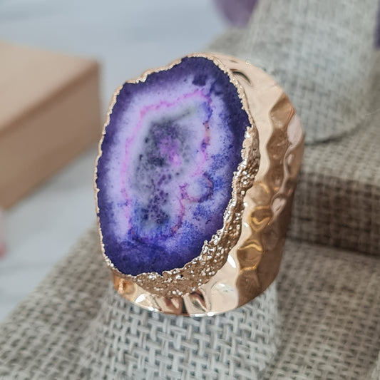 Anillo Geoda morado