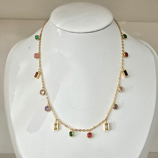 Collar rainbow zirconias