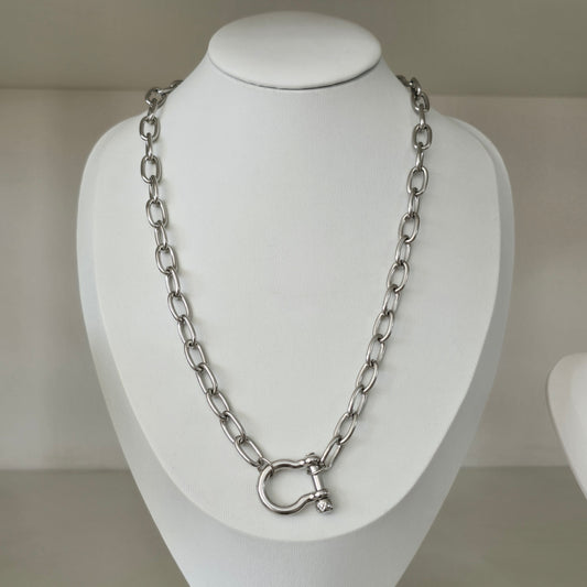 Cadena Salva chunky silver