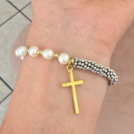 Pulsera cruz