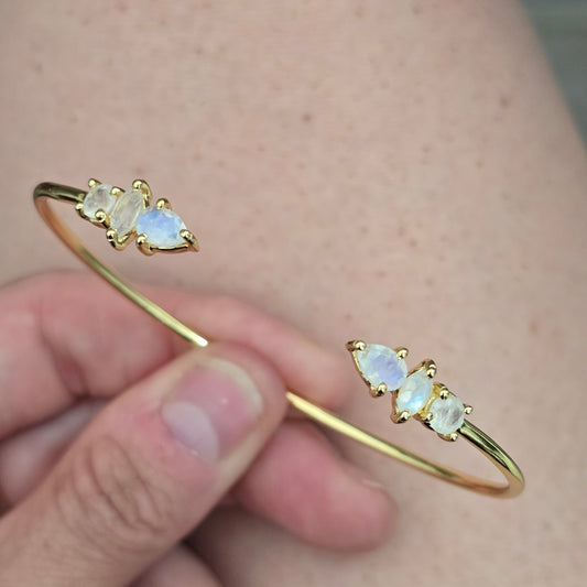 Brazalete cuarzo blanco