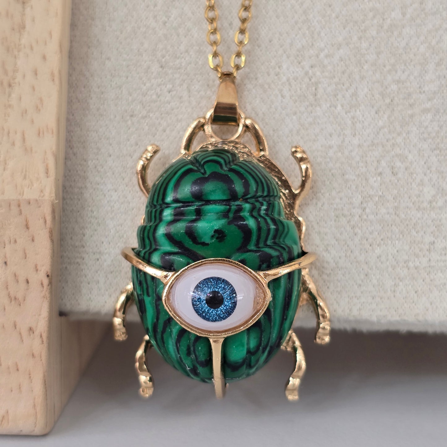 Escarabajo malaquita