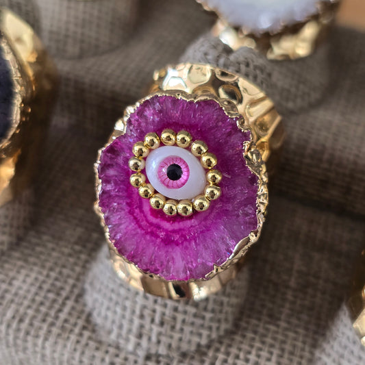 Anillo Geoda fiucha con ojo