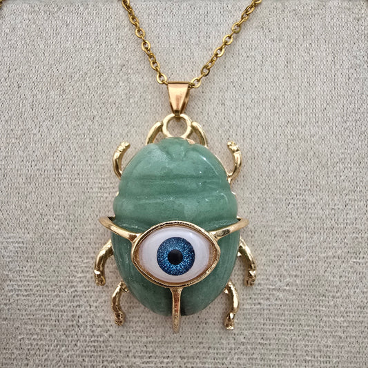 Escarabajo jade verde