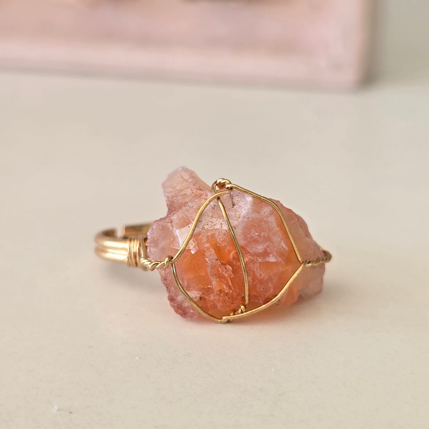 Anillo ajustable cuarzo fresa