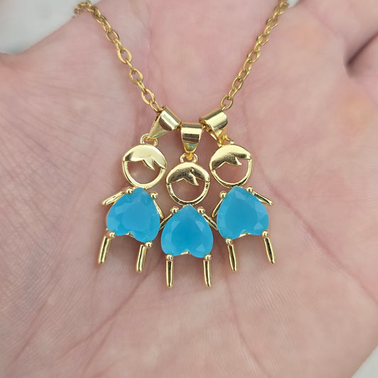 Cadena 3 niños