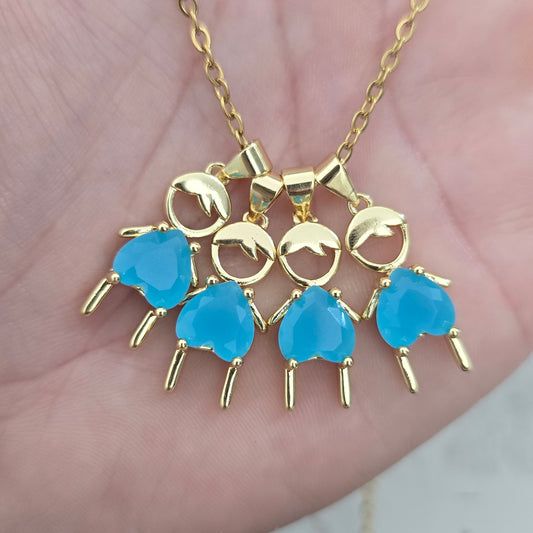 Cadena 4 niños