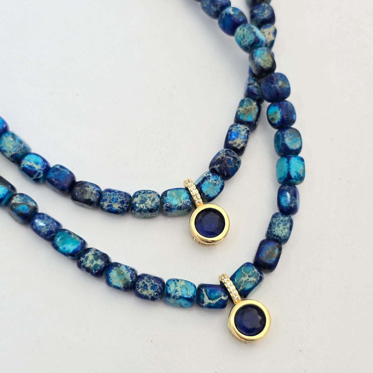 Collar piedra turquesa
