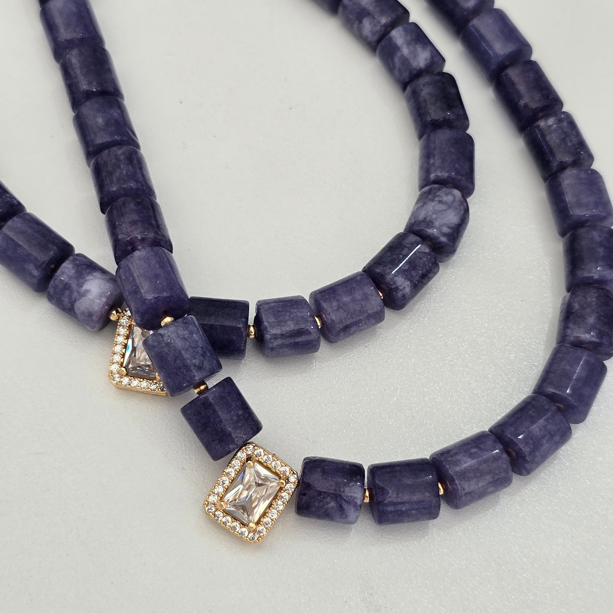 Collar zirconia cristalino