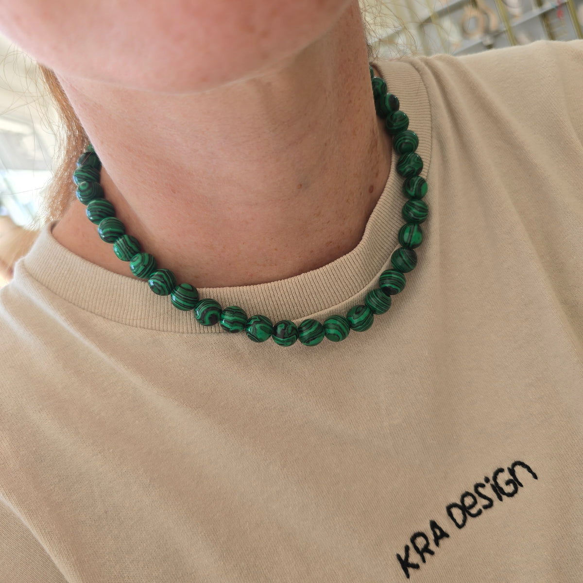 Collar de MALAQUITA
