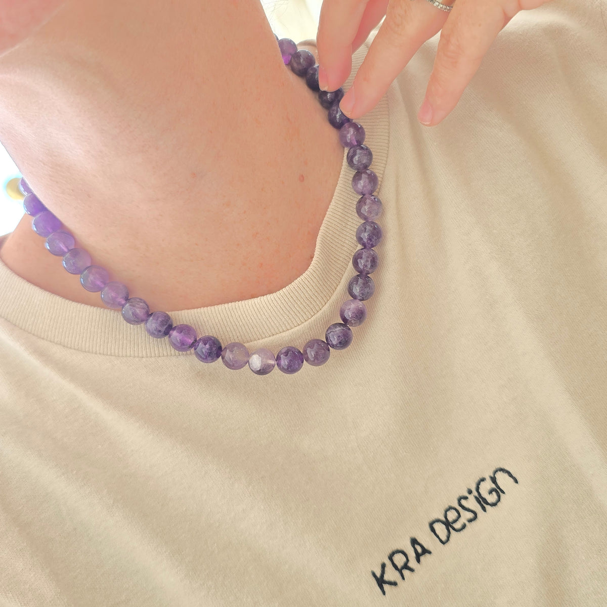 Collar de AMATISTA