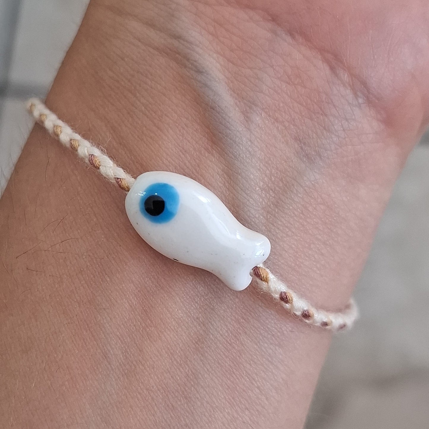Pescado blanco de ceramica
