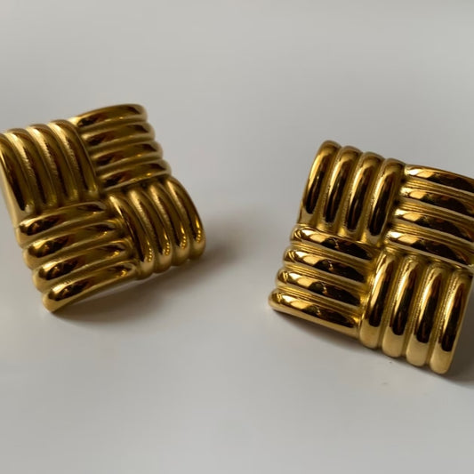 CHUNKY VINTAGE EARRINGS