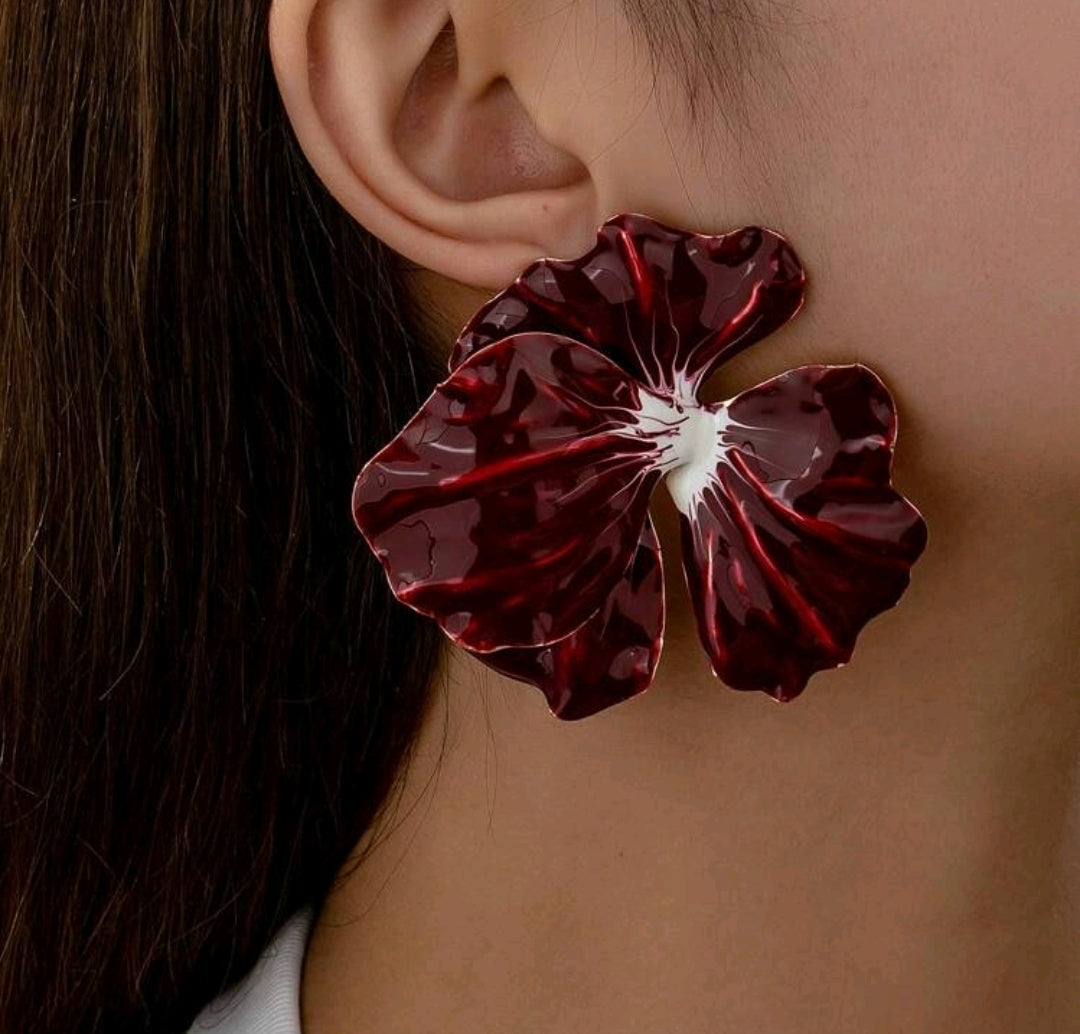 ARETES FLOR GUINDO